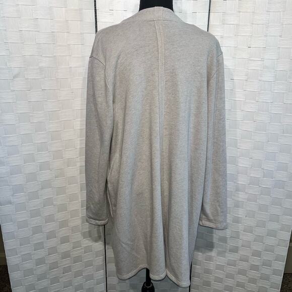 J. Jill Pure Jill Neutral Beige Open Front Cardigan Size Large Petite Earthy - Picture 12 of 14